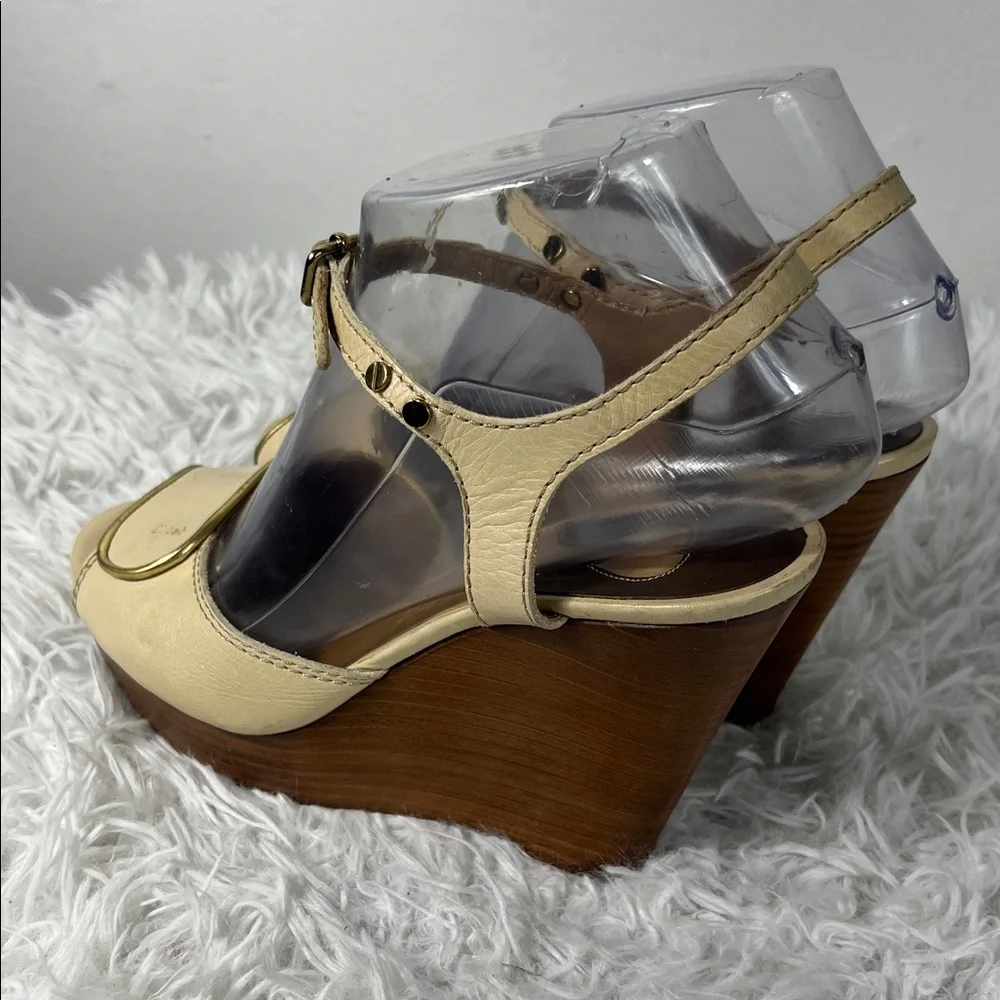 Chloe wedge sandals